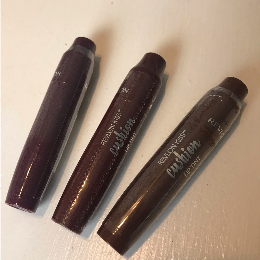 REVLON KISS CUSHION LIP TINT 3pack